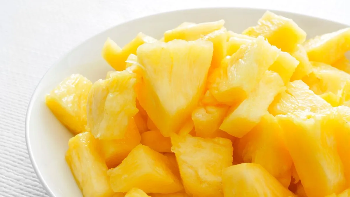 ¿Cómo comer la piña para bajar de peso?