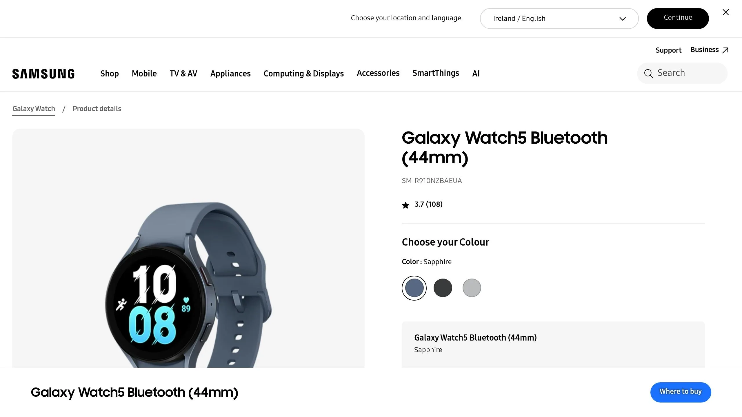 Samsung Galaxy Watch 5