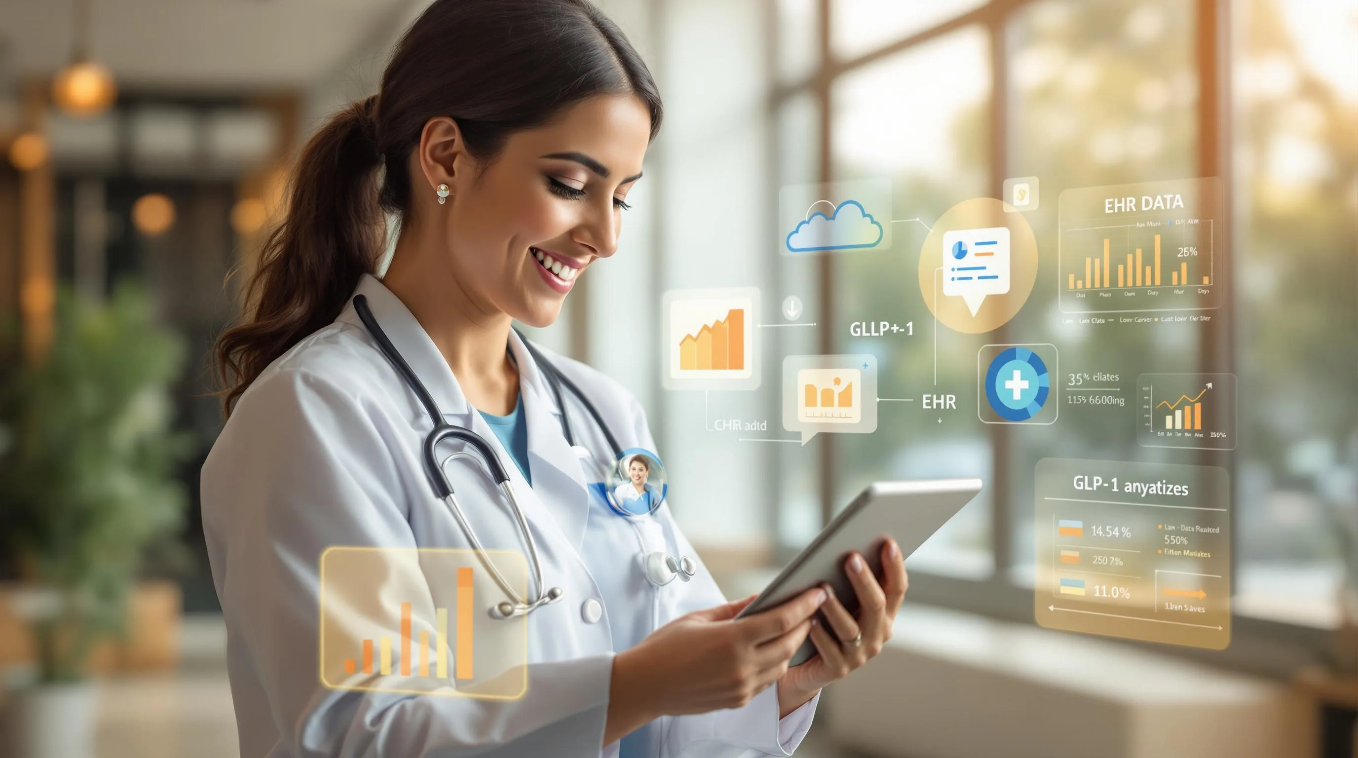 Optimización de GLP-1 con datos en EHR