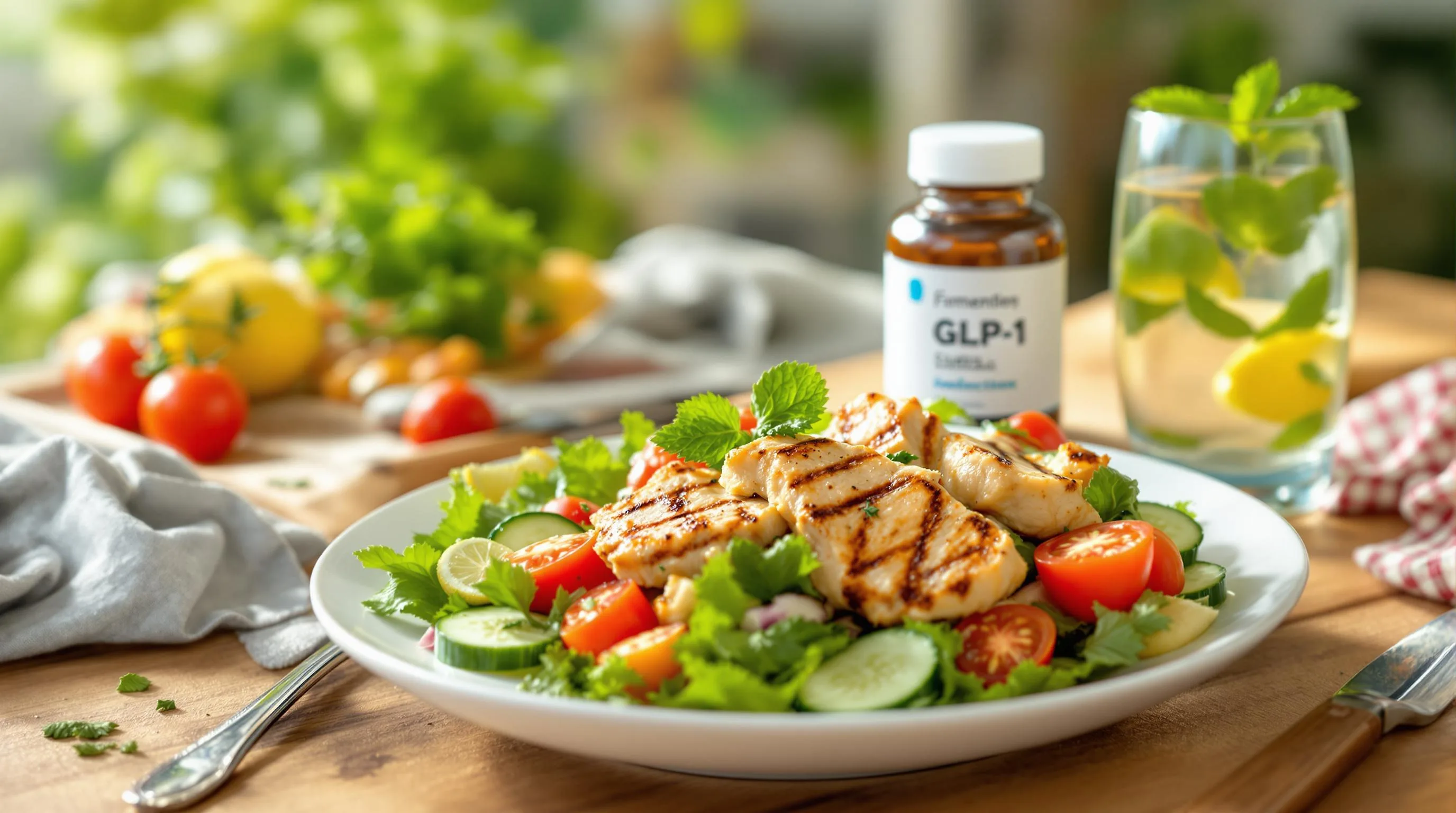 Pérdida de peso con medicamentos basados en GLP-1: ¿Cómo se complementa con una alimentación saludable?